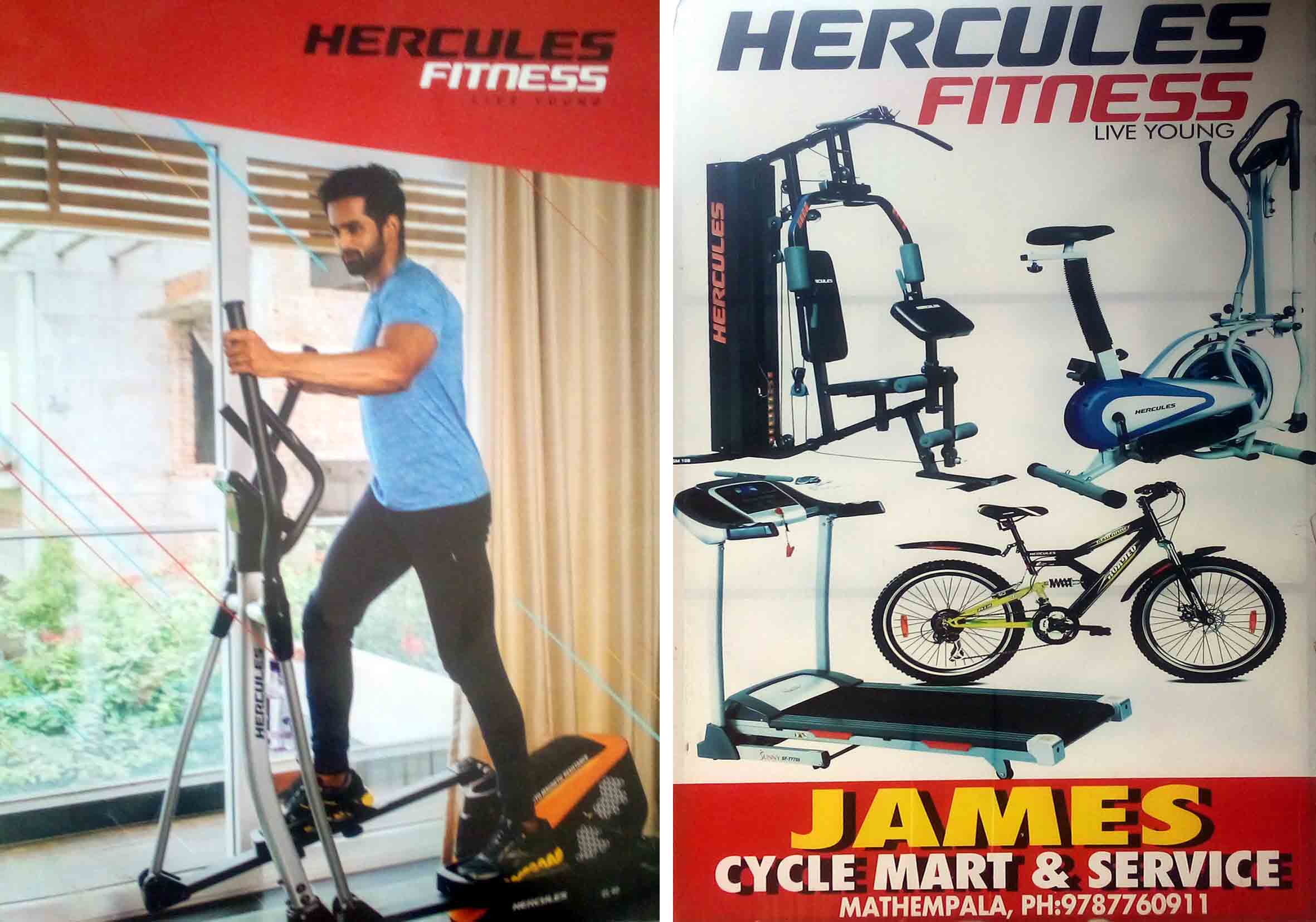 hercules gym cycle